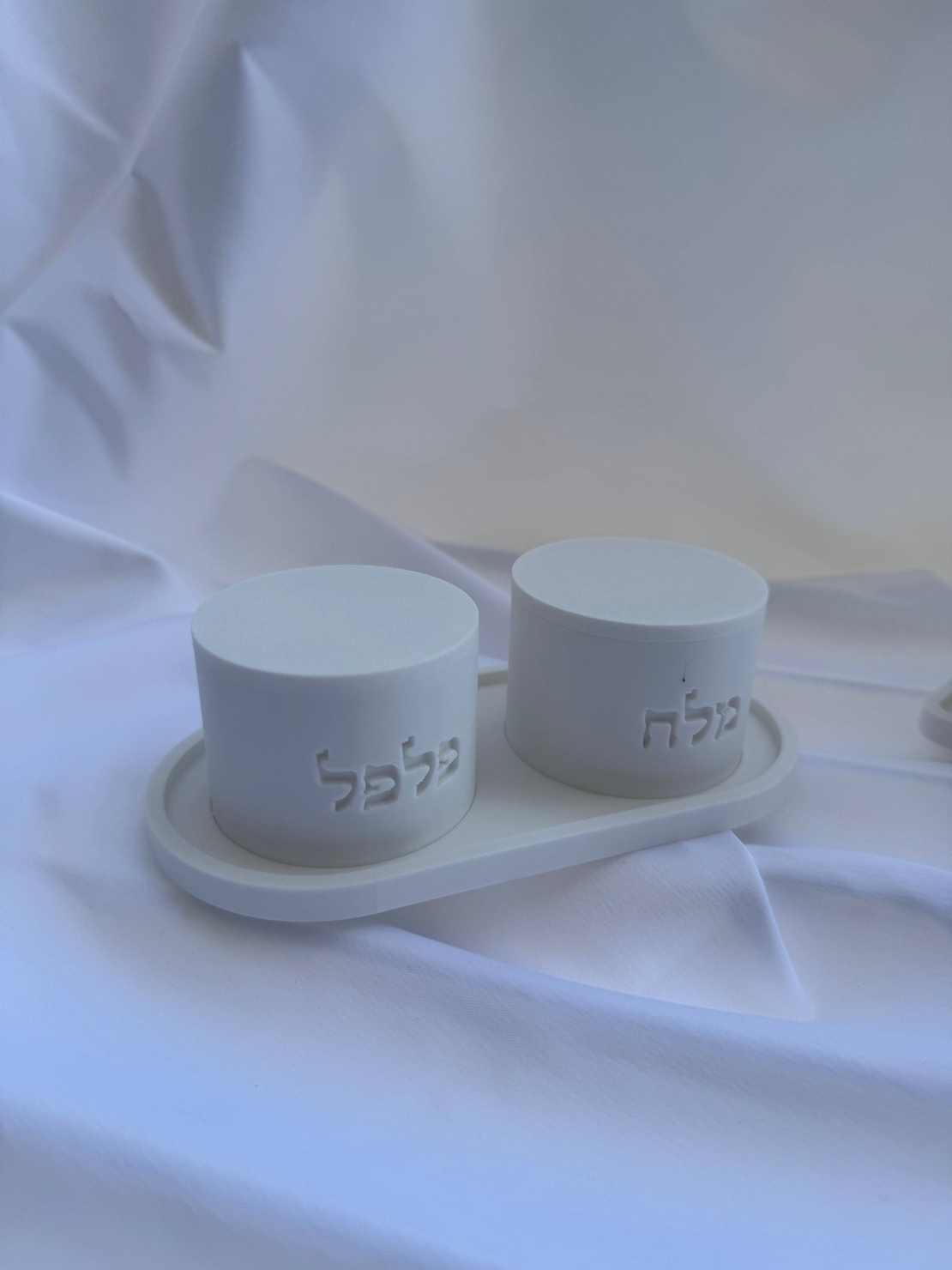 סט מלח פלפל עגול