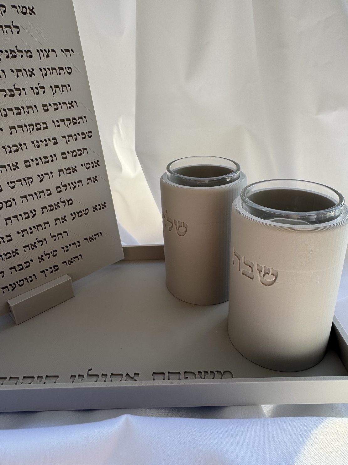 סט הדלקת נרות שבת