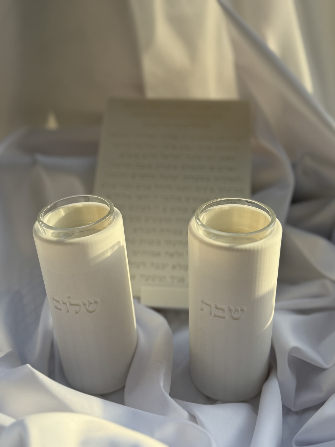 סט פמוטים גבוהים וברכה