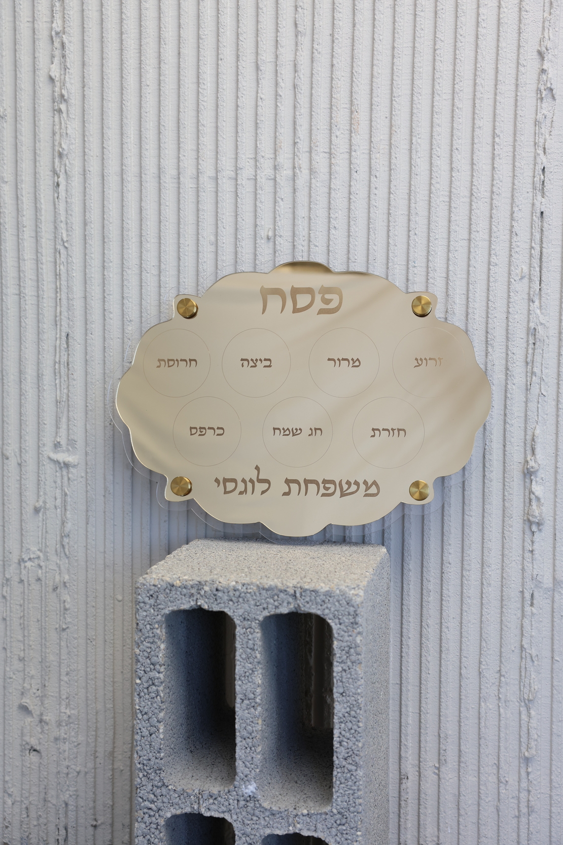 מגש פסח דגם פרימיום