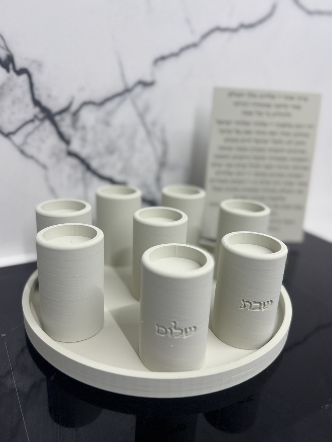 סט הדלקת נרות 8 פמוטים