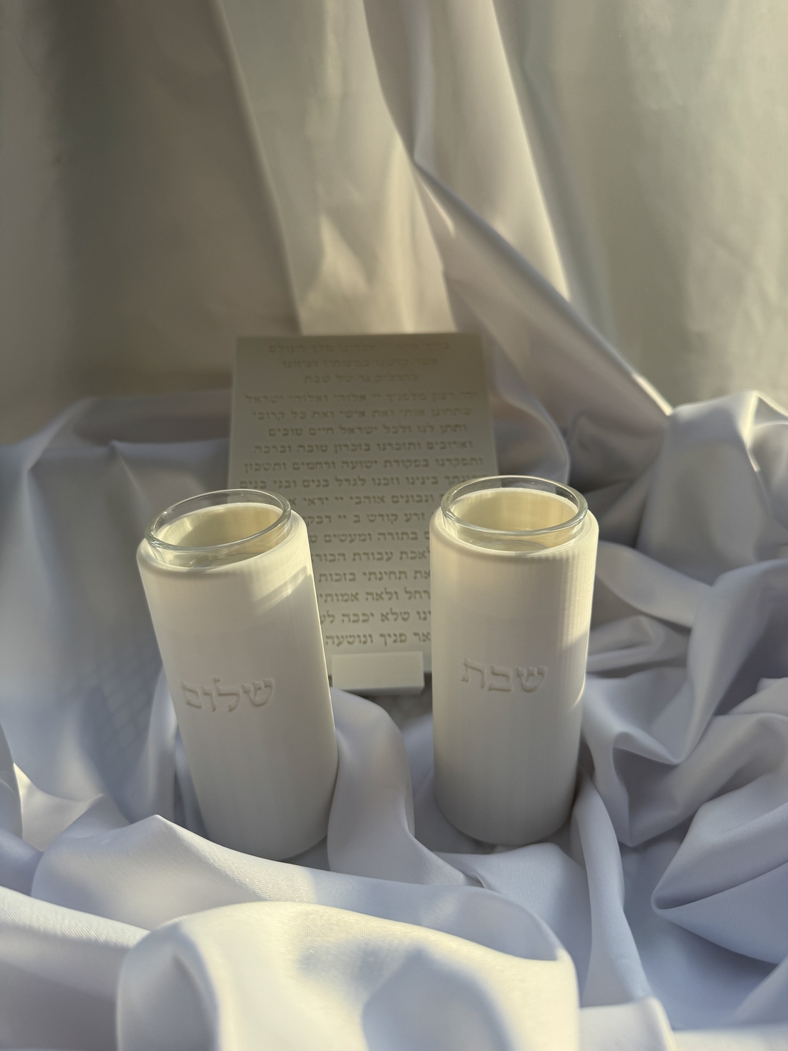 סט פמוטים גבוהים וברכה