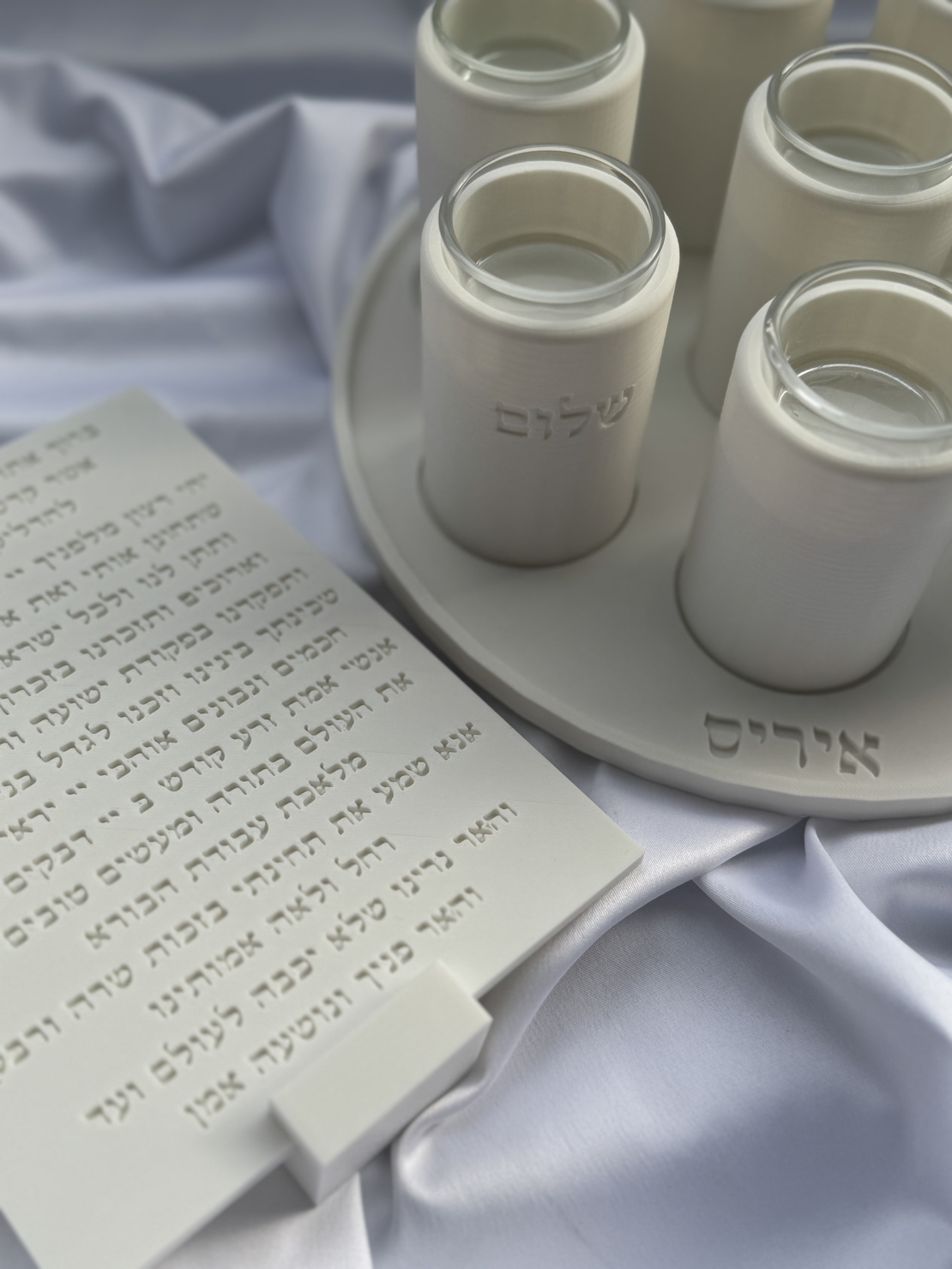 סט הדלקת נרות מוגדל - 8 פמוטים