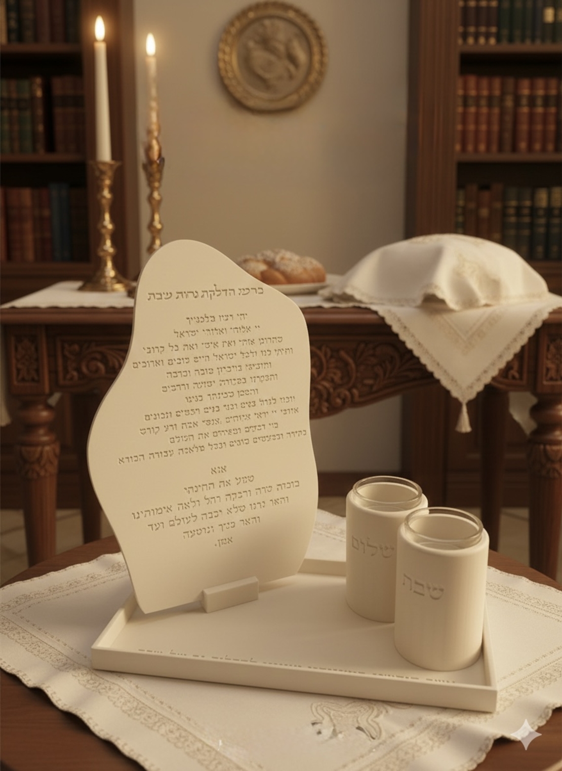 סט הדלקת נרות דגם פאר