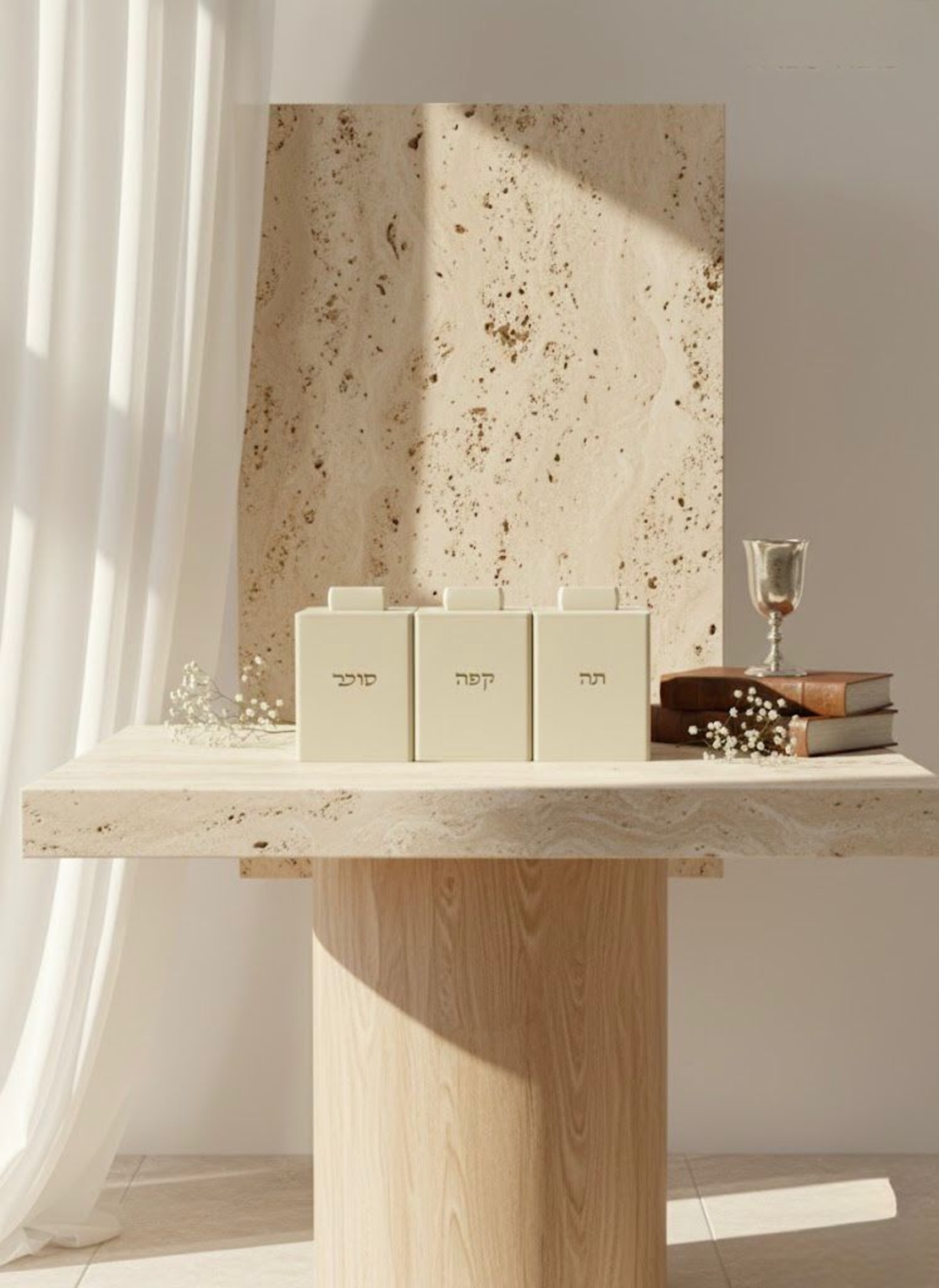 סט תה קפה סוכר מלבני