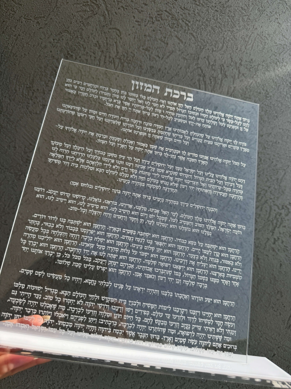 ברכת המזון