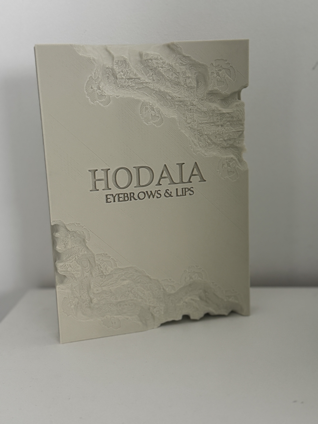 מעמד דמוי אבן מלבני עם הטבעה לבחירה