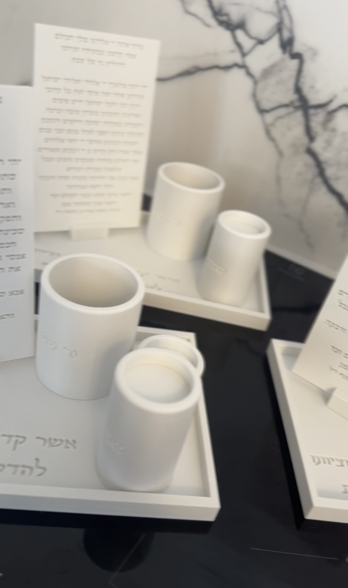 סט הדלקת נרות מוגדל עם נר נשמה