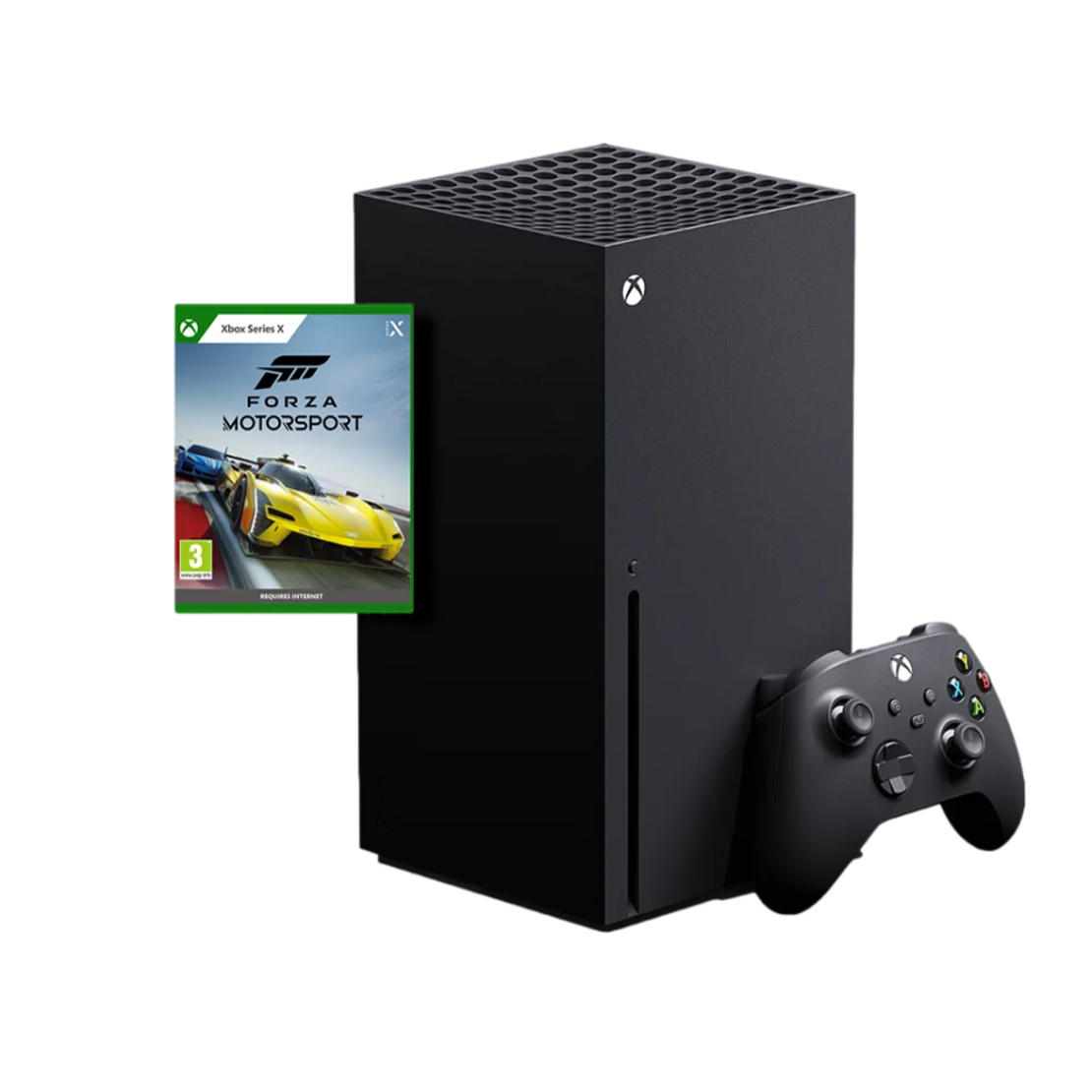 באנדל הכולל XBOX SERIES X + משחק FORZA MOTORSPORT