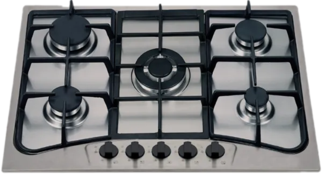 כיריים 5 להבות ML-7020INOX נירוסטה MULLER