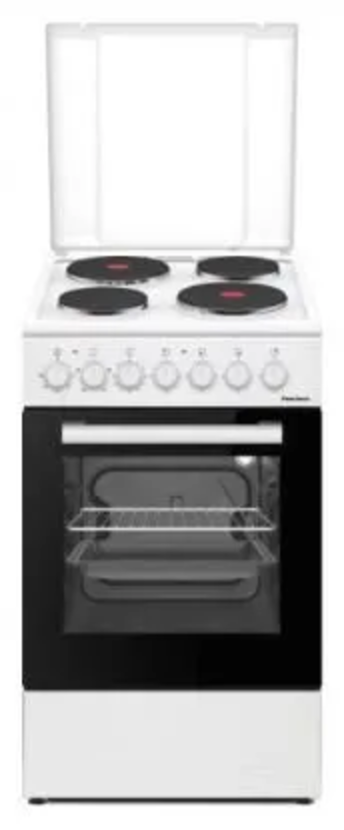תנור משולב כיריים חשמליות לבן peerless PR 5055 HP WHT