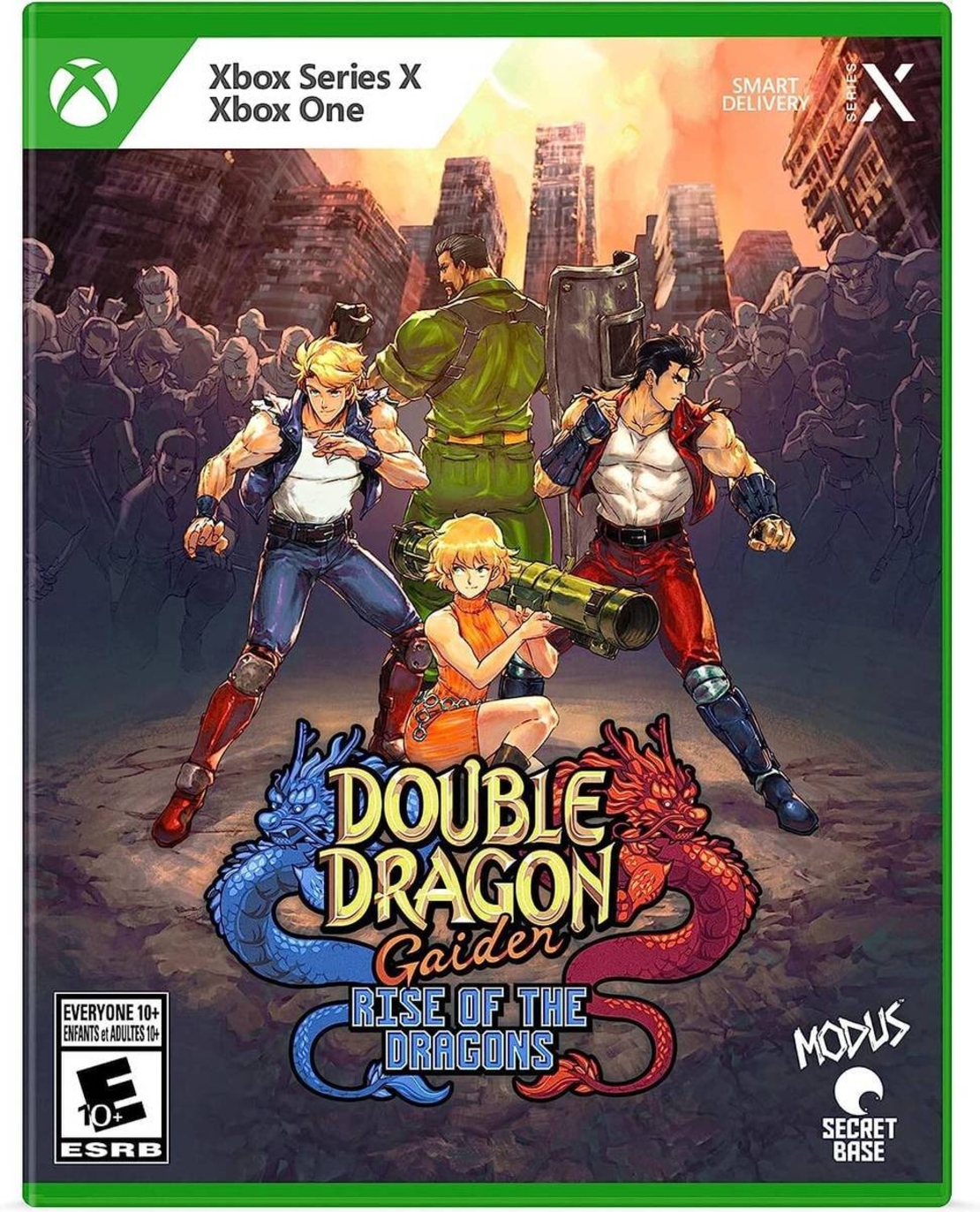 XONE/SERIES X DOUBLE DRAGON GAIDEN-RISE OF THE DRAGONS אקסבוקס