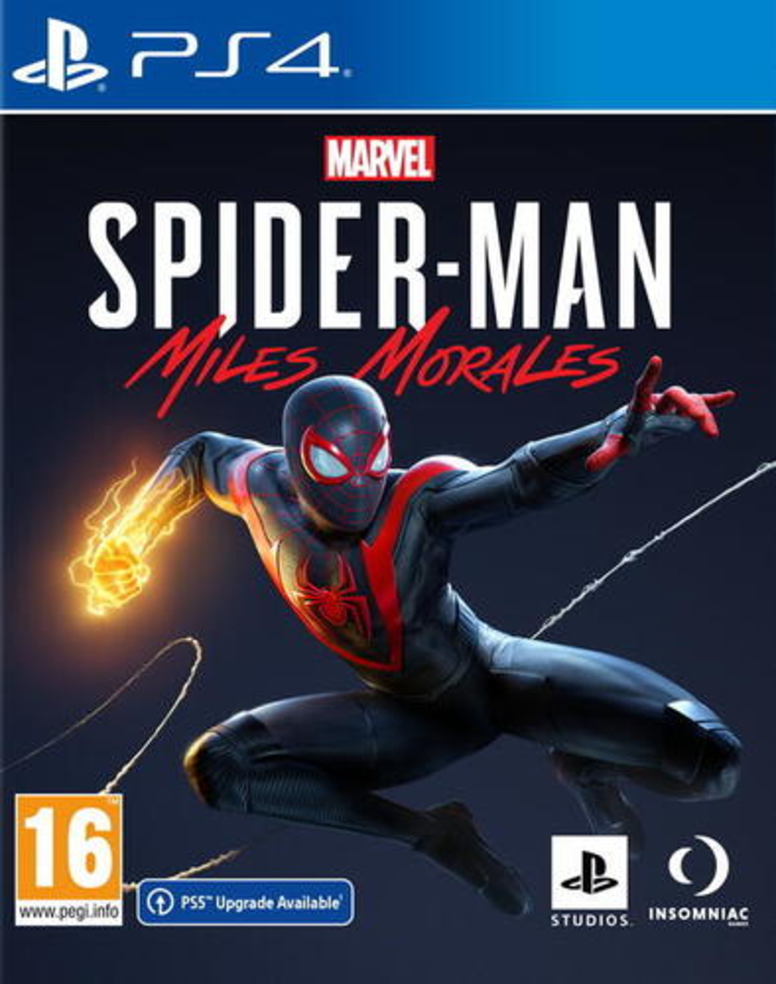 PS4 SPIDERMAN MILES MORALES סוני