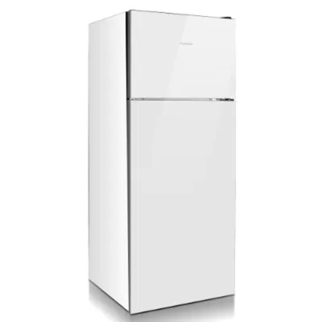 מקרר מקפיא עליון גימור זכוכית peerless BCD-210 G W