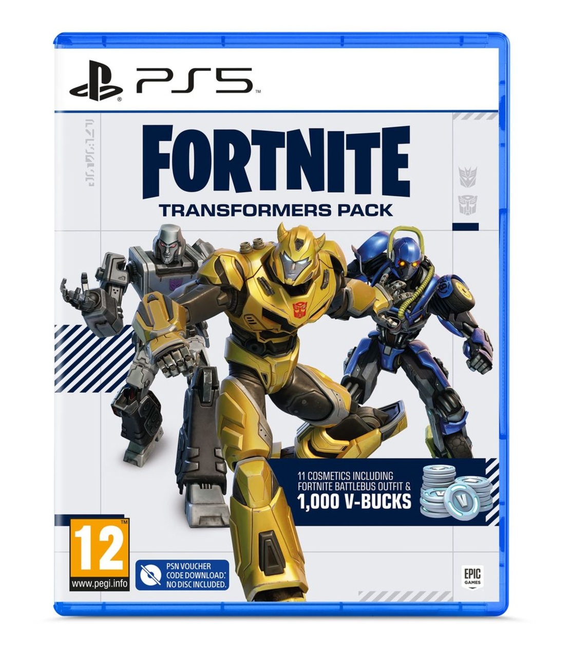 PS5 FORTNITE TRANSFORMERS PACK סוני