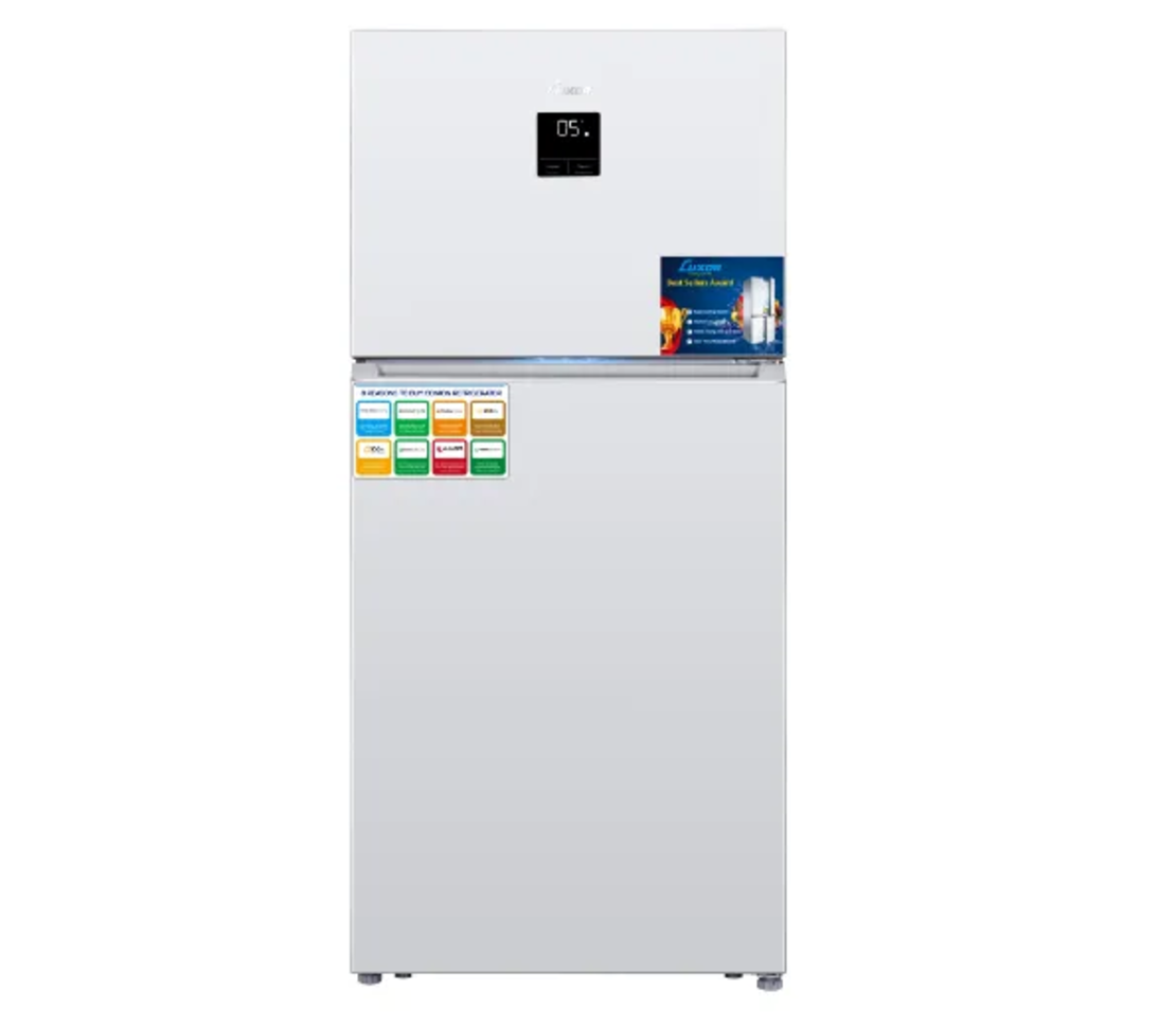 מקרר 2 דלתות מקפיא עליון 650 ליטר LUX-690 White לבן LUXOR NO FROST