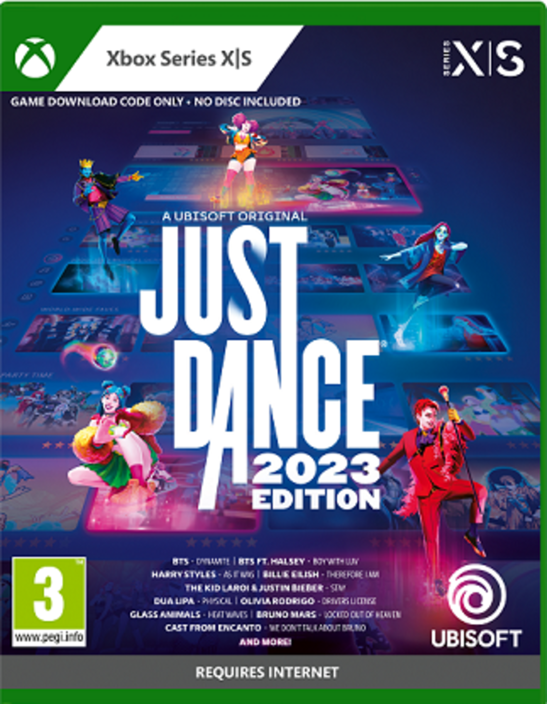 XBOX SERIES X JUST DANCE 2023 CODE IN BOX אקסבוקס