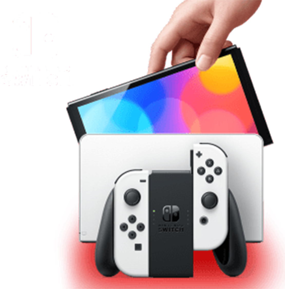 קונסולה NINTENDO SWITCH HEG NEON OLED כחול אדום