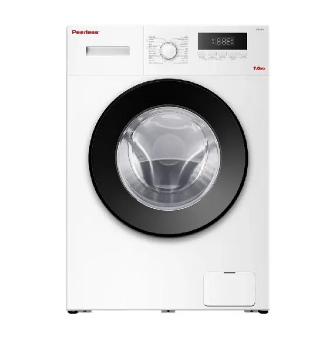 מכונת כביסה 7 קג 1000 סלד PRF70-EF10102A03 לבן פירלס Peerless BLDC