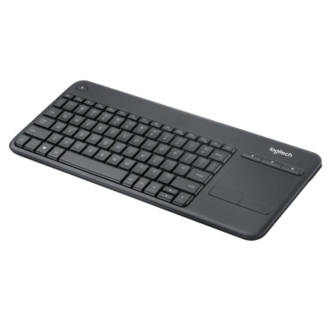 מקלדת אלחוטית Logitech Touch K400 Plus Retail בצבע שחור
