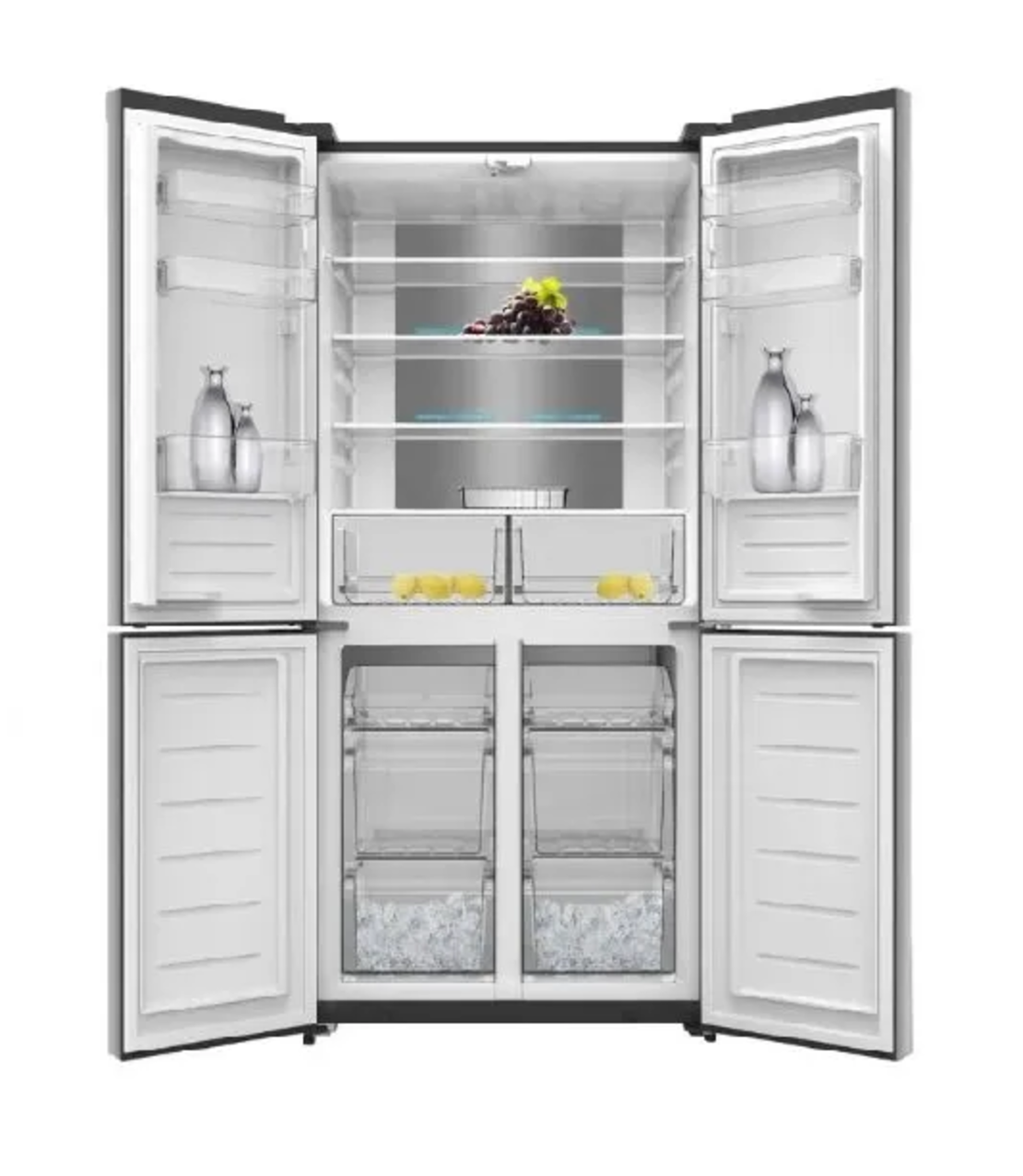 מקרר 4 דלתות 482 ליטר ML-560INOX נירוסטה מולר פיקוד שבת Muller