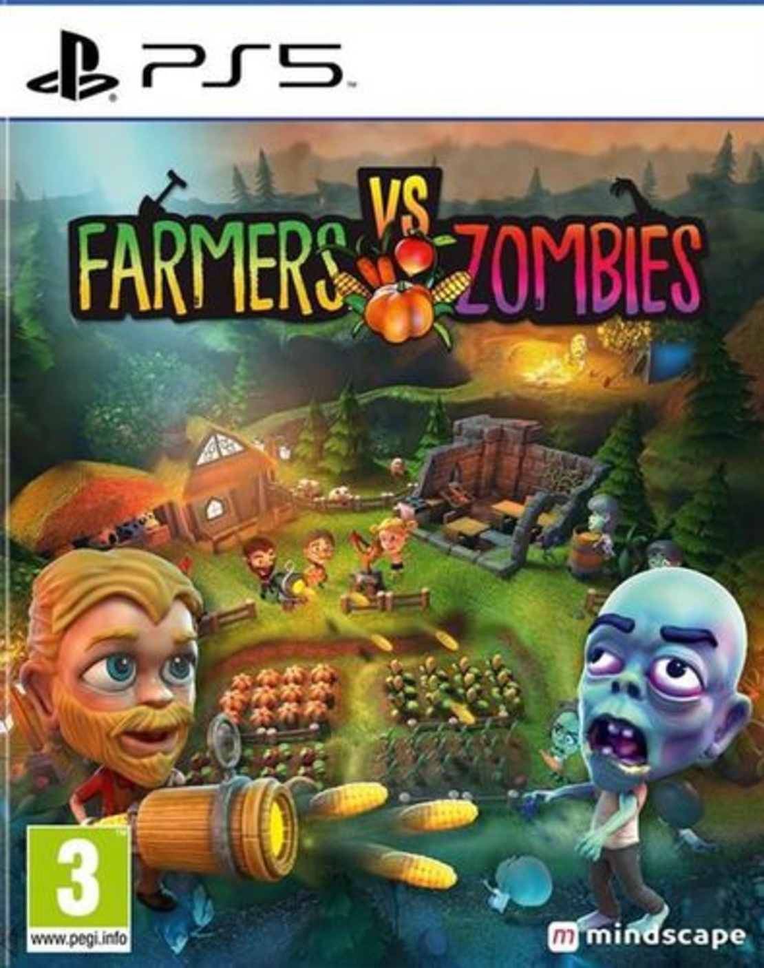 PS5 Farmers vs Zombies סוני