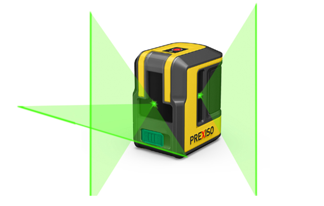 פלס לייזר שלושה קווים ירוקים 20 מטר PREXISO PLC-90DG פרקסיסו