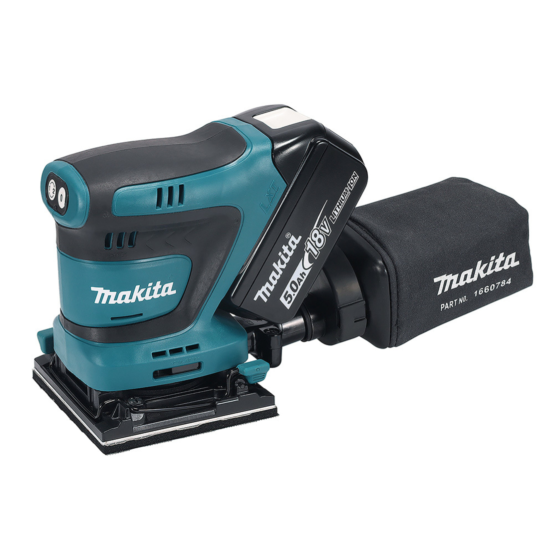 מלטשת רוטטת נטענת DBO480 מתוצרת Makita