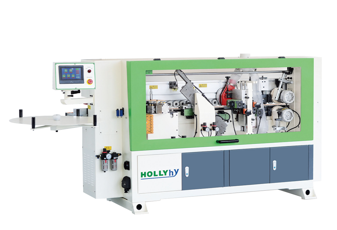 HOLLY- HY260A מכונת קנטים תעשייתית, תפיסת מכונה מחושבת, תכנון מפורט להפליא ותיאום מושלם של הרכיבים הבודדים כדי להבטיח גימור מושלם.