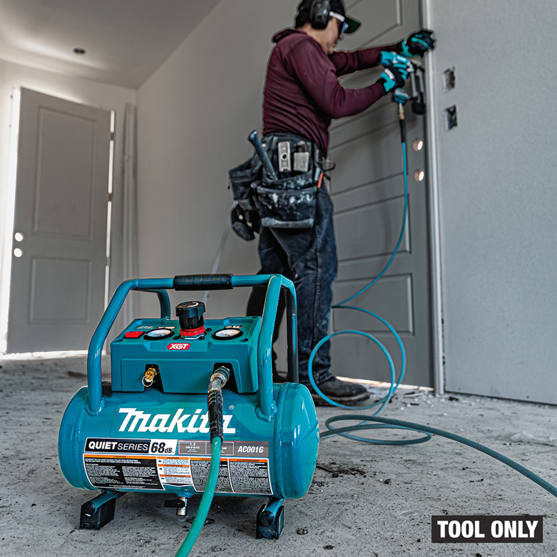 גוף מדחס אוויר נטען מתח 40V דגם AC001GZ MAKITA מקיטה