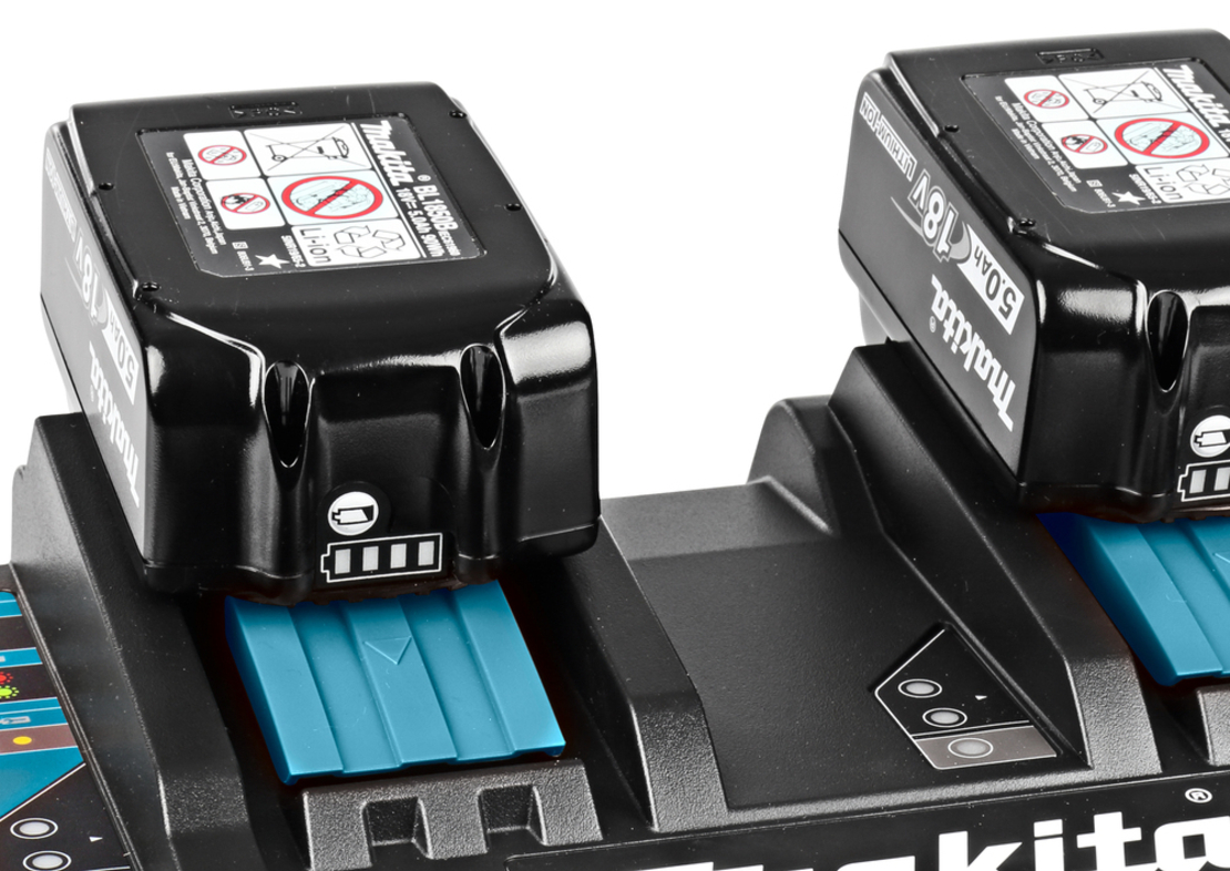 מטען מהיר כפול חכם MAKITA DC18RD 18V מקיטה