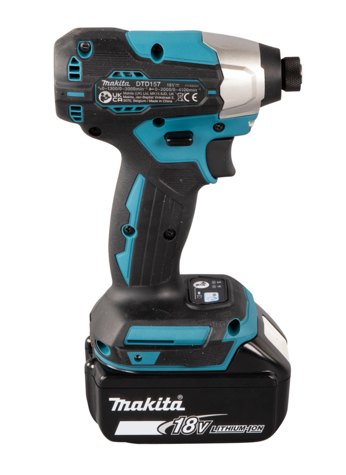 מברגת אימפקט 18V נטענת 140 N/m גוף MAKITA DTD157Z מקיטה