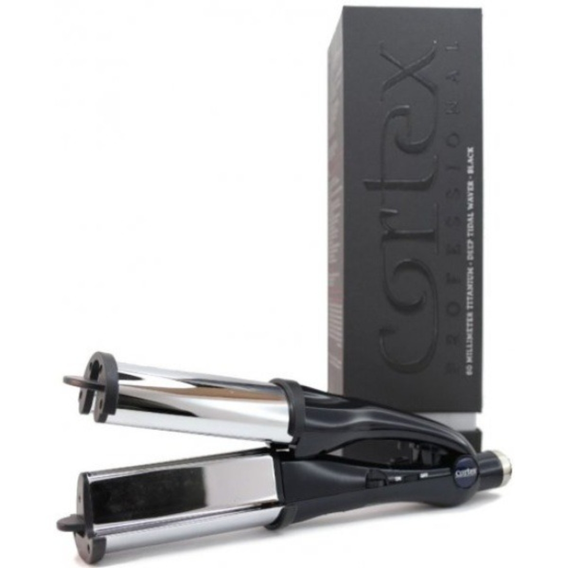 מסלסל שיער מקצועי 60 מ''מ Cortex Professional Curler / Waver Iron - צבע שחור