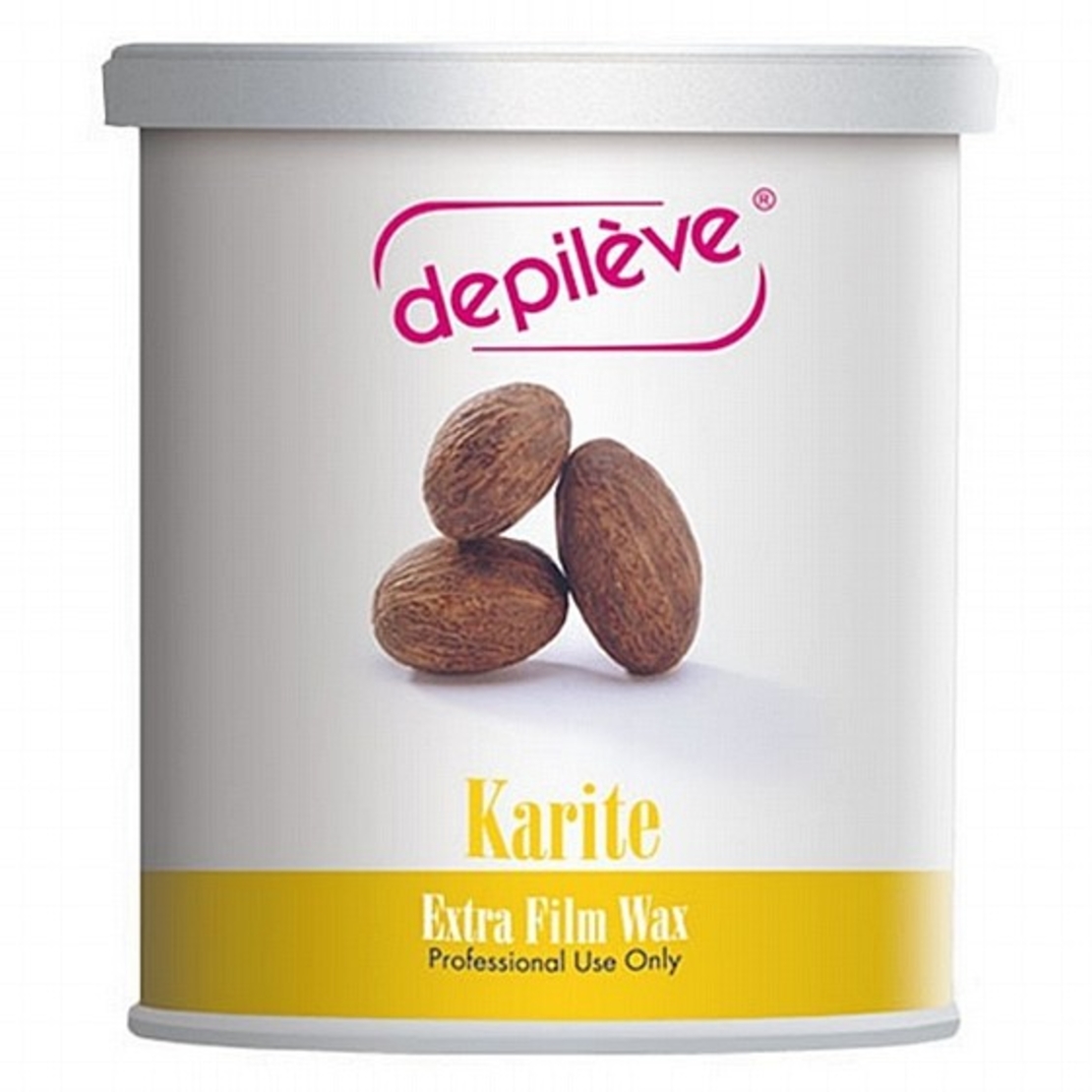 פחית שעווה דפילב שעווה מתקלפת קריטה 800 גרם Karite deplieve extra film wax
