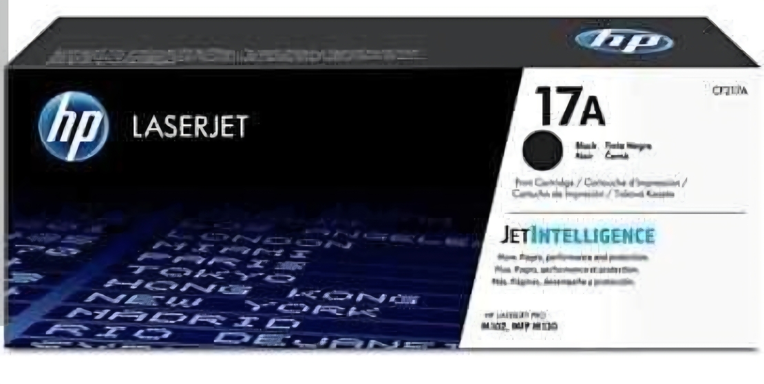 טונר-שחור-מקורי-למדפסת- HP CF217A 17A