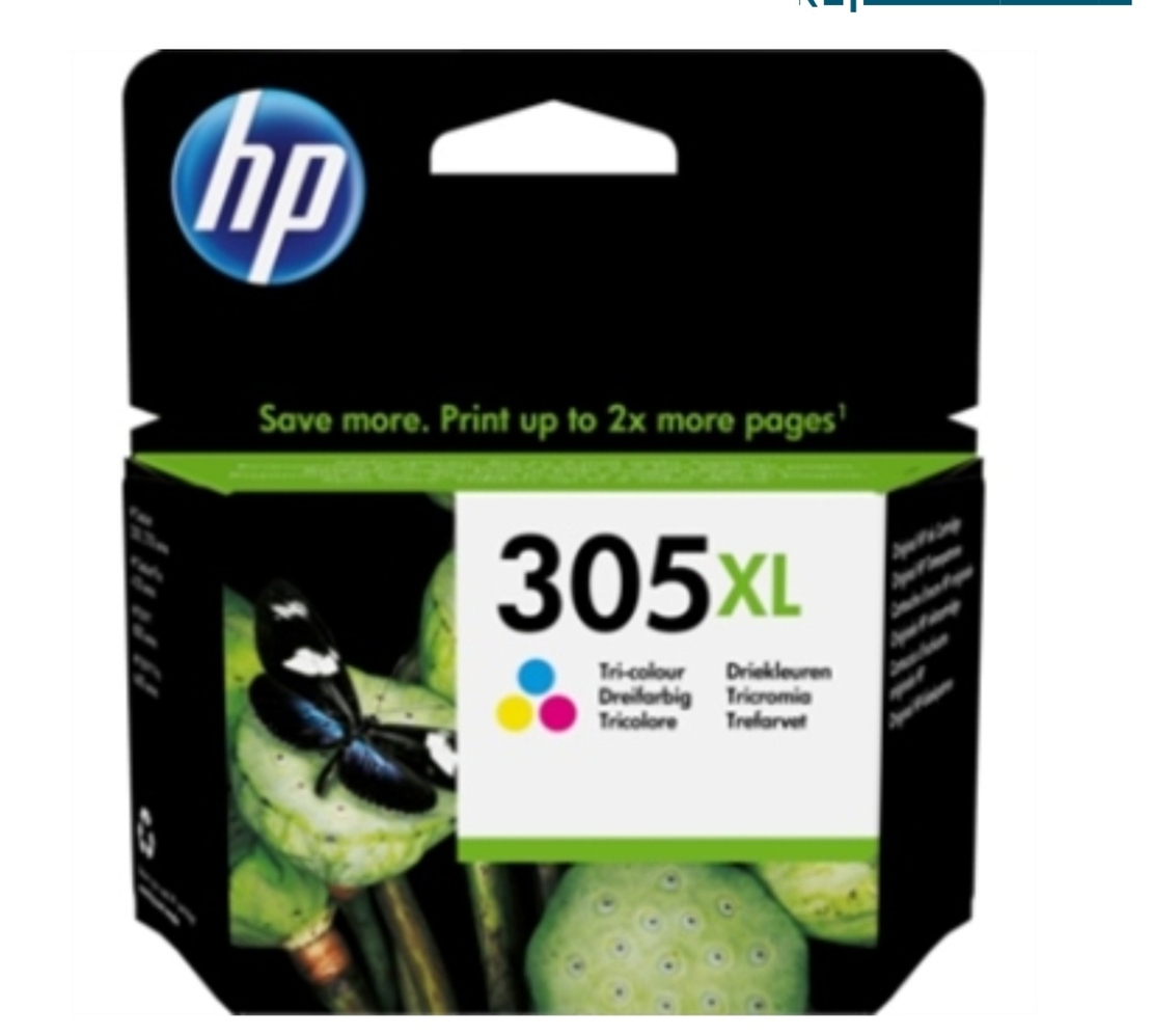 דיו צבעוני מקורי למדפסת HP 305XL 3YM63AE