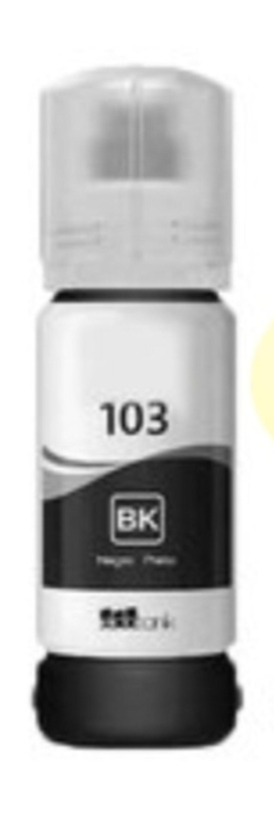 מילוי דיו שחור תואם למדפסת אפסון 103BK עד 7500 דף