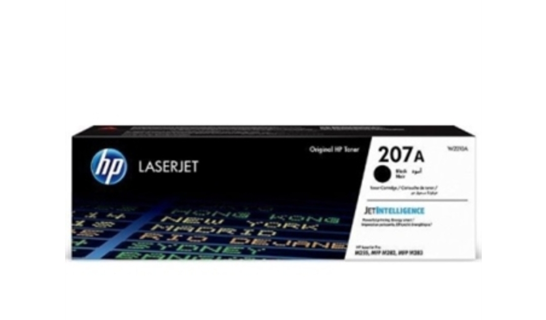 טונר שחור מקורי למדפסת HP207A W2210A