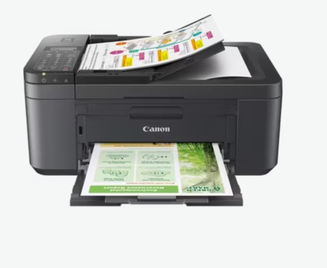 מדפסת משולבת קנון PIXMA TR-4755-שנתיים אחריות של קרט