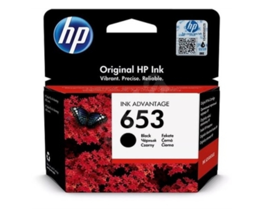 דיו שחור מקורי למדפסת HP653 3YM75AE