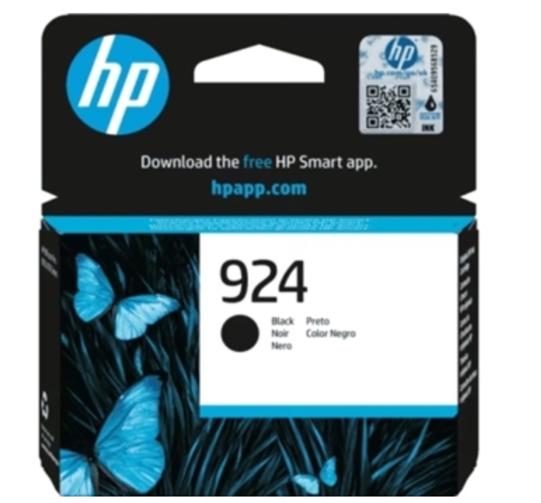 דיו שחור מקורי למדפסת ( 500 דף ) HP-924 4K0U6NE
