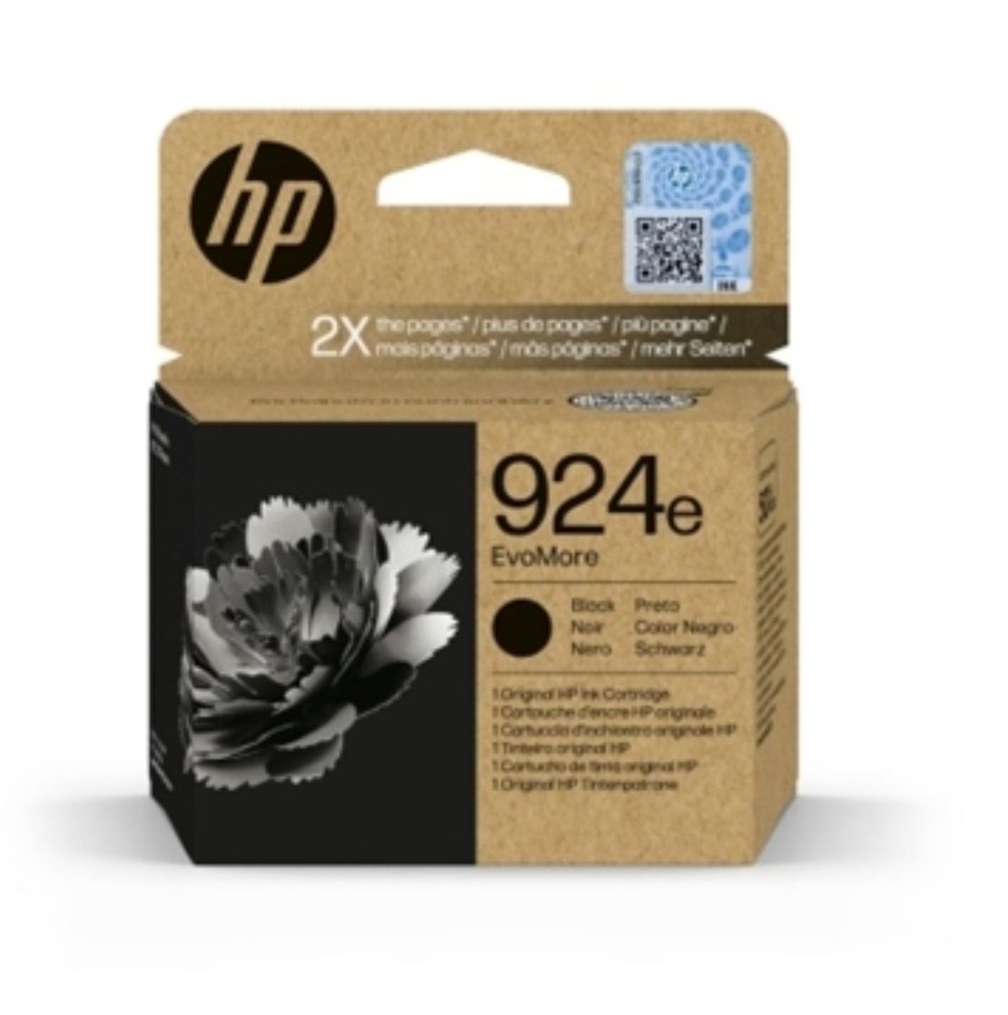 דיו שחור מקורי למדפסת (1000 דף)   HP-924e   4K0V0NE