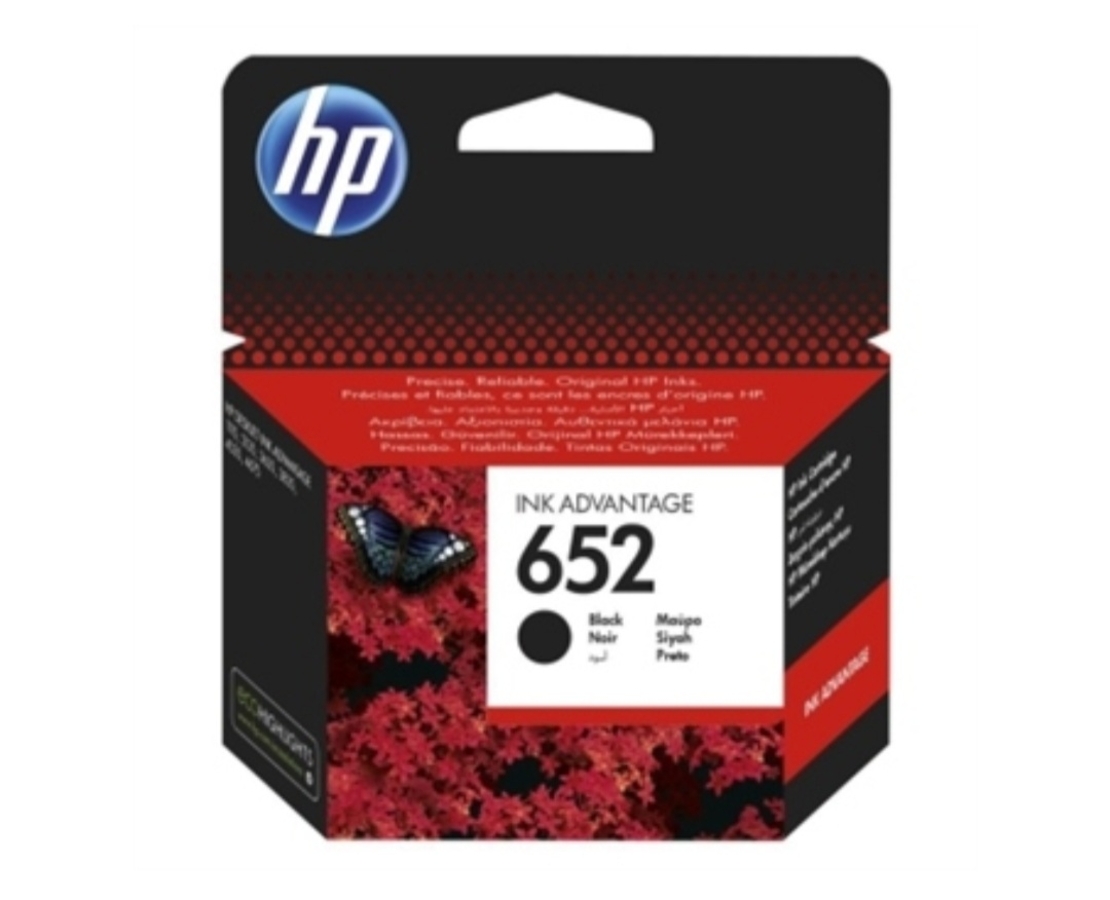 דיו שחור מקורי למדפסת HP 652 F6V25AE
