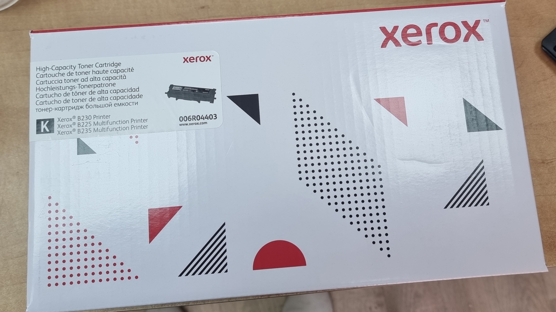 טונר שחור מקורי זירוקס XEROX B235