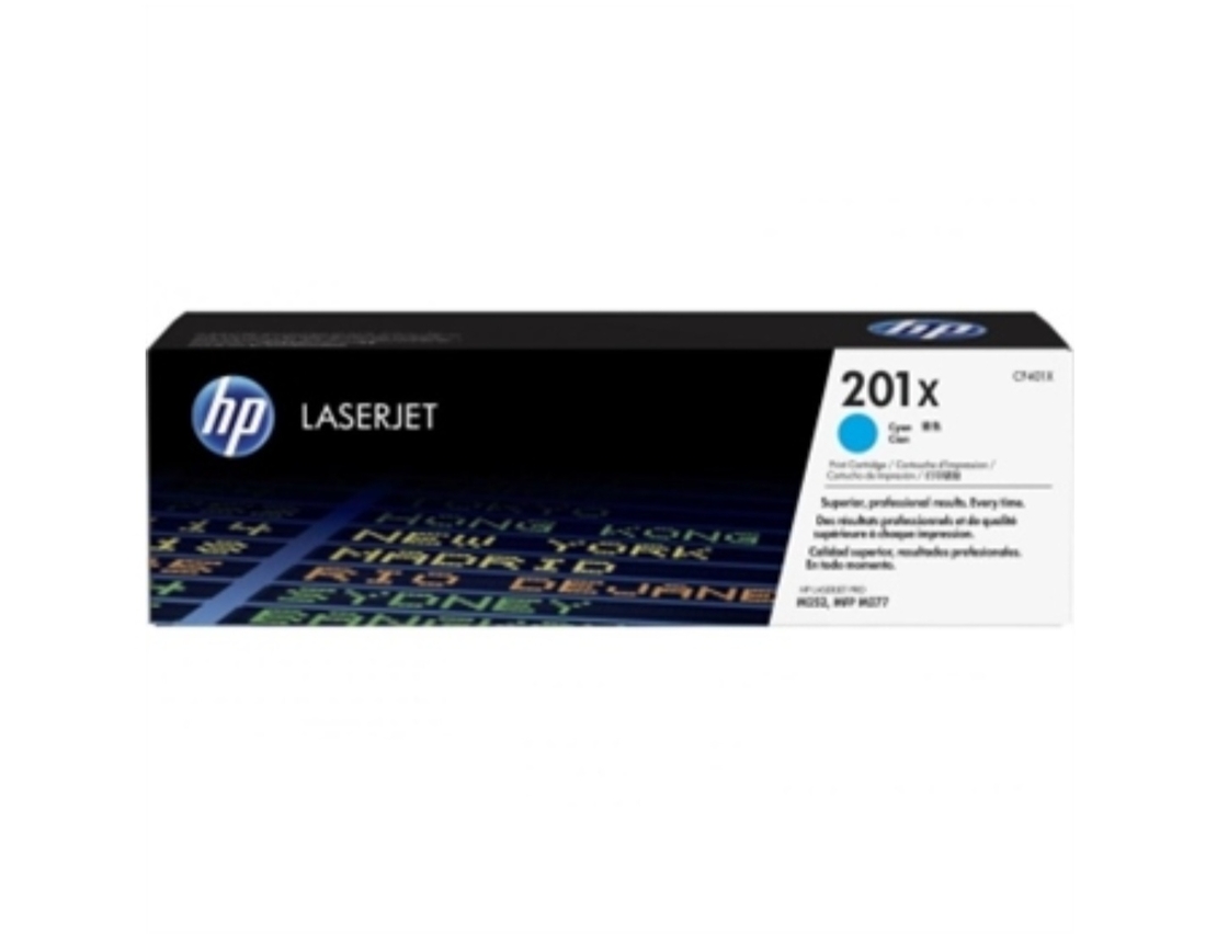 טונר כחול מקורי למדפסת HP-P201X CF401X -
