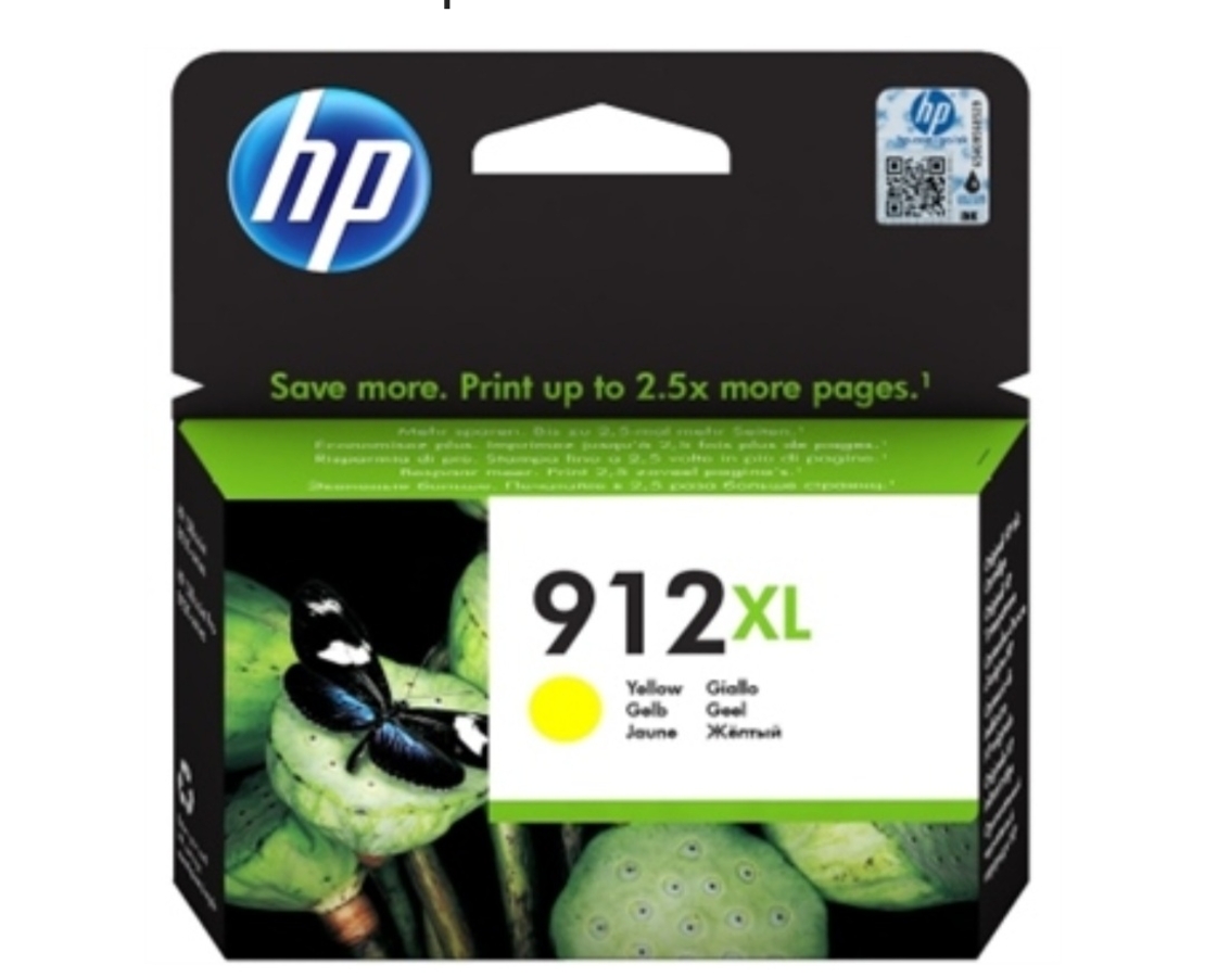 דיו צהוב מקורי למדפסת HP 912XL Y 3YL83AE