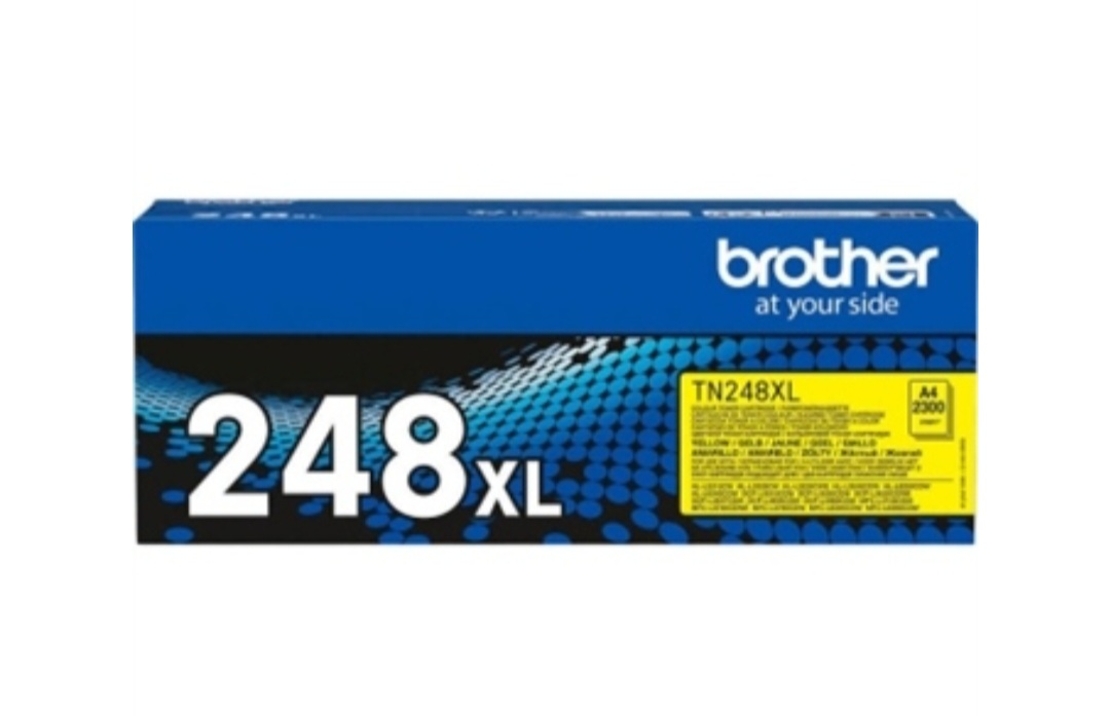 טונר צהוב מקורי למדפסת ברדר דגם TN-248XL-Y