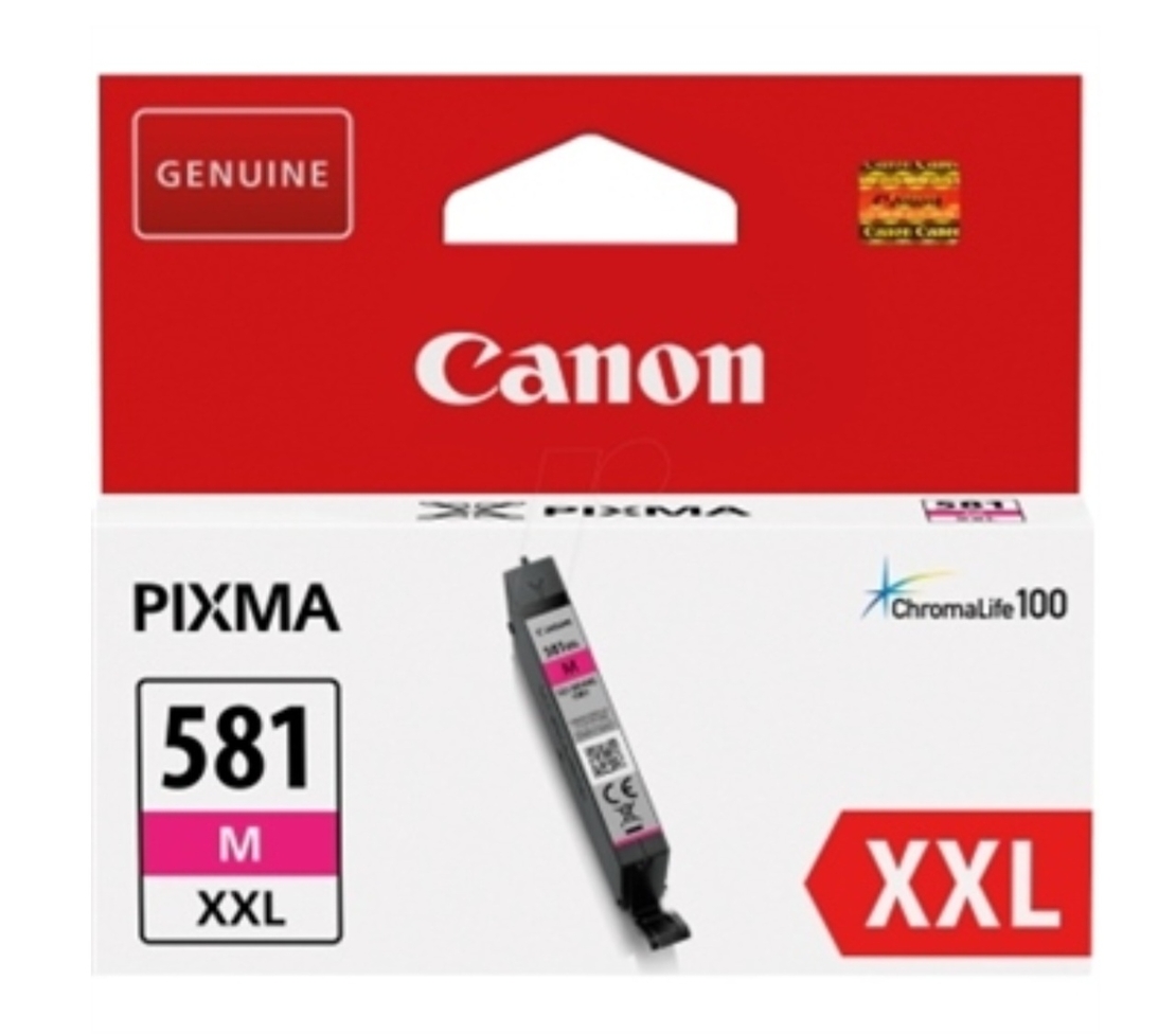 דיו אדום מקורי למדפסת קנון CANON CLI581XXL M