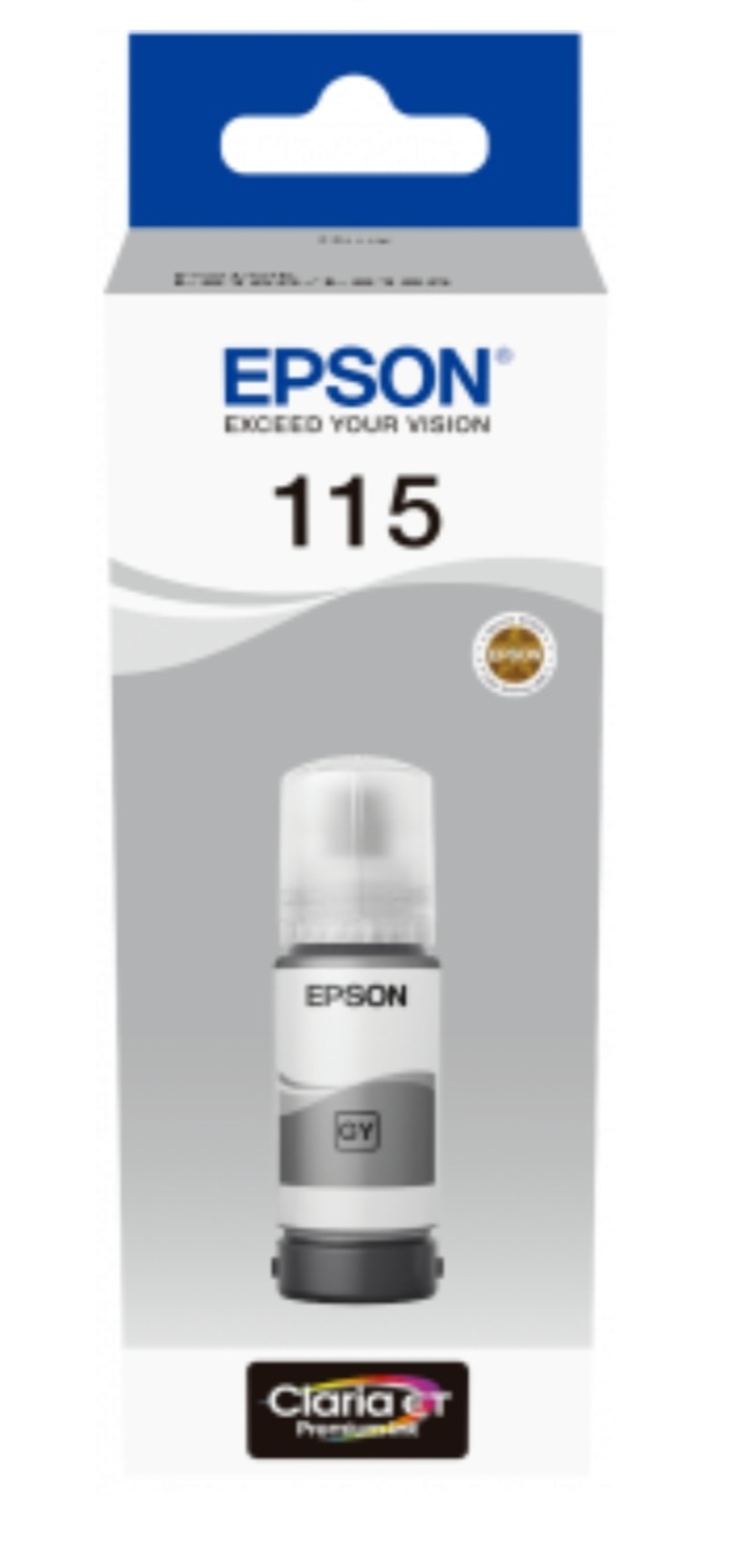 דיו אפור מקורי למדפסת אפסון T115 GRAY
