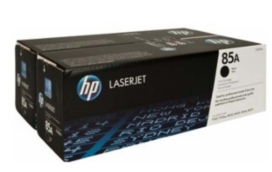 טונר מקורי למדפסת HP 85A מארז כפול